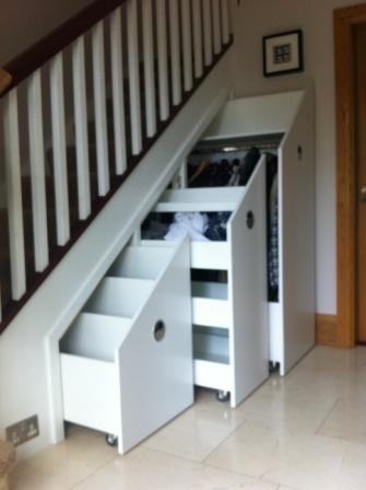 Under Stairs Storage  Bespoke Under Stairs Units Dublin