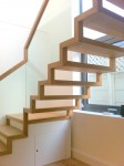 Zig Zag stairs in oak