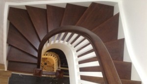 Curved Staircase for Attic Refurb