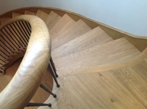 modern custom built bespoke stairs ireland