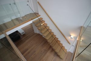Bespoke Modern Cantilevered Stairs