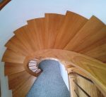 Curved Modern Oak Stairs