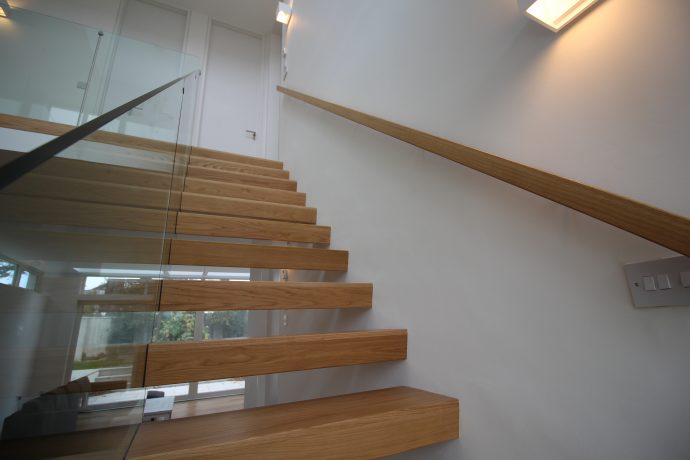 Bespoke Modern Cantilvered Stairs