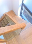 Modern oak stairs