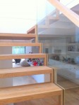 custom made bespoke stairs ireland with open risers