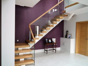 Modern Monostring Stairs