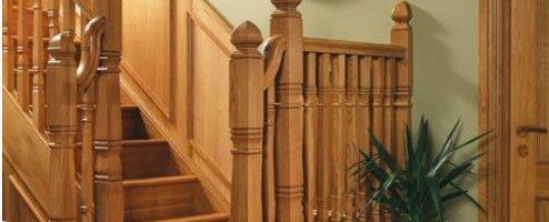 Traditional Hardwood Balustrade Stairs