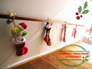 Christmas Staircase Decorations