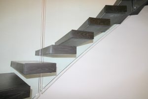 cantilevered stairs