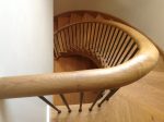 Timber and wrought iron balustrade stairs ireland balustrade