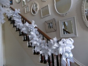 Christmas Staircase Decorations