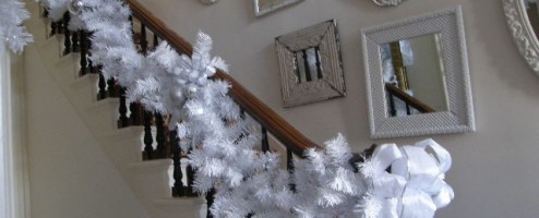 Decorating your Stairs for Christmas