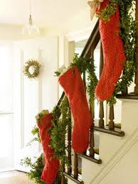 Christmas Staircase Decorations